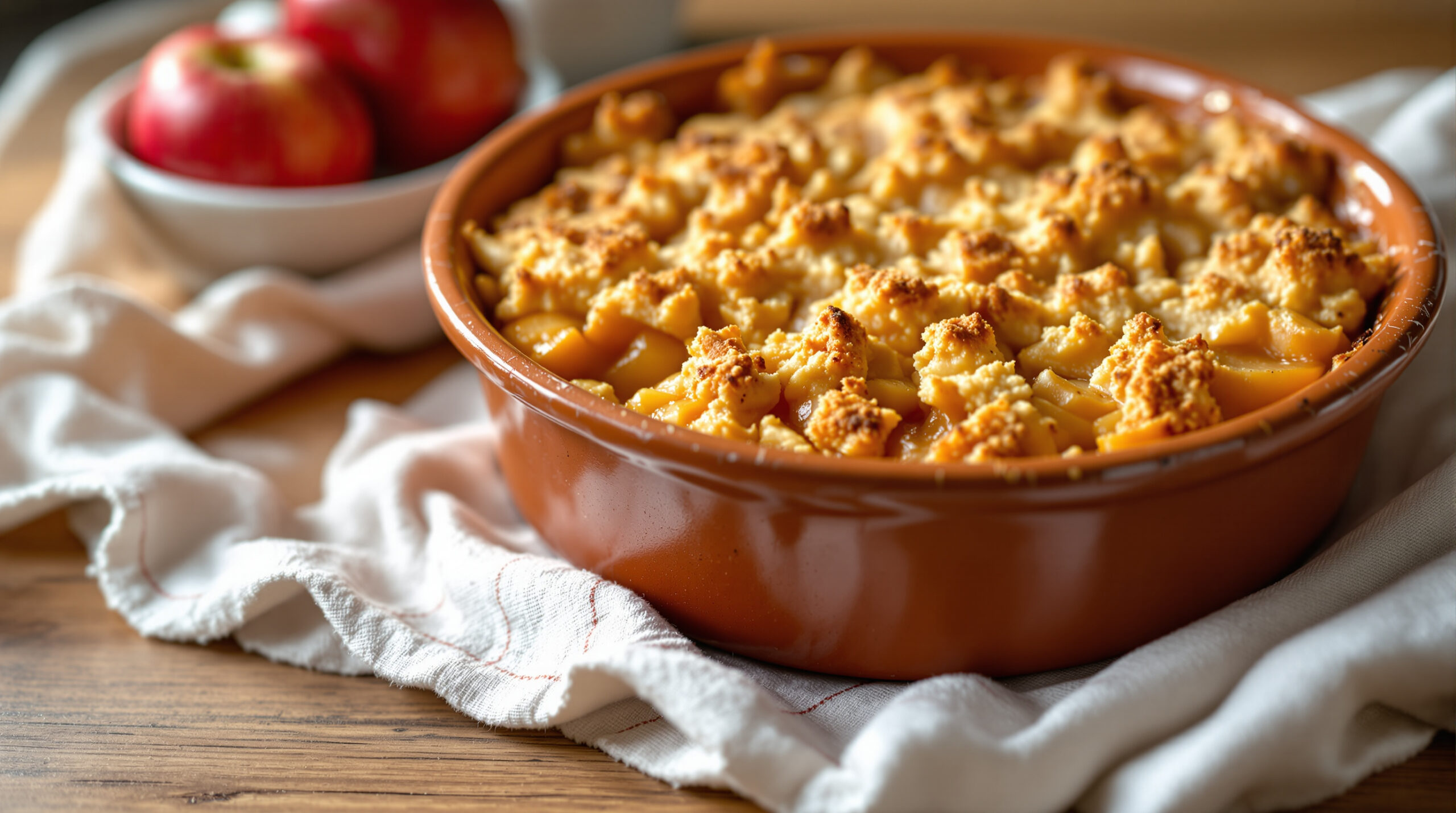 découvrez comment réussir un crumble aux pommes parfait, croustillant sur le dessus et fondant à l'intérieur, grâce à nos astuces simples et gourmandes.