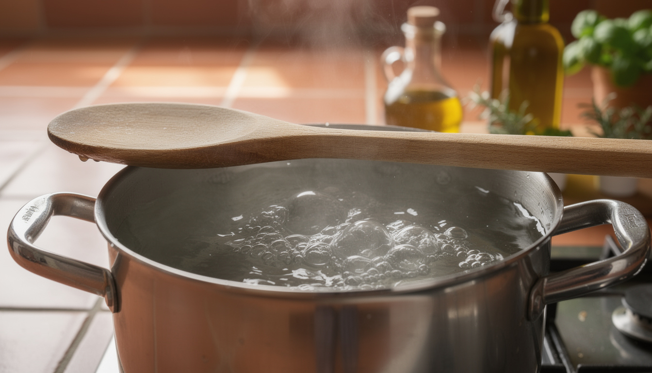 découvrez si poser une cuillère en bois sur la casserole empêche réellement l'eau de déborder lors de la cuisson. explications et astuces pratiques.