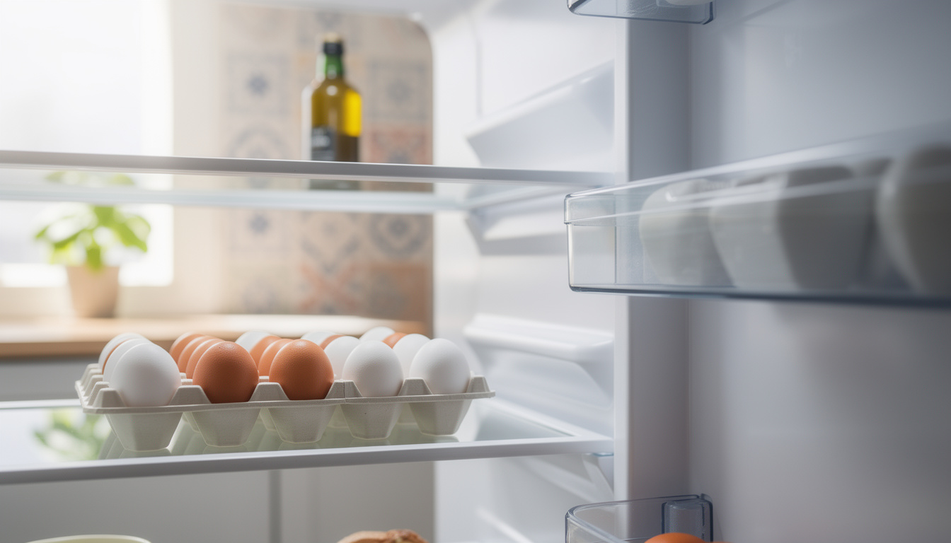 découvrez pourquoi il ne faut pas ranger vos œufs dans la porte du frigo et apprenez où les conserver pour qu'ils restent frais plus longtemps.