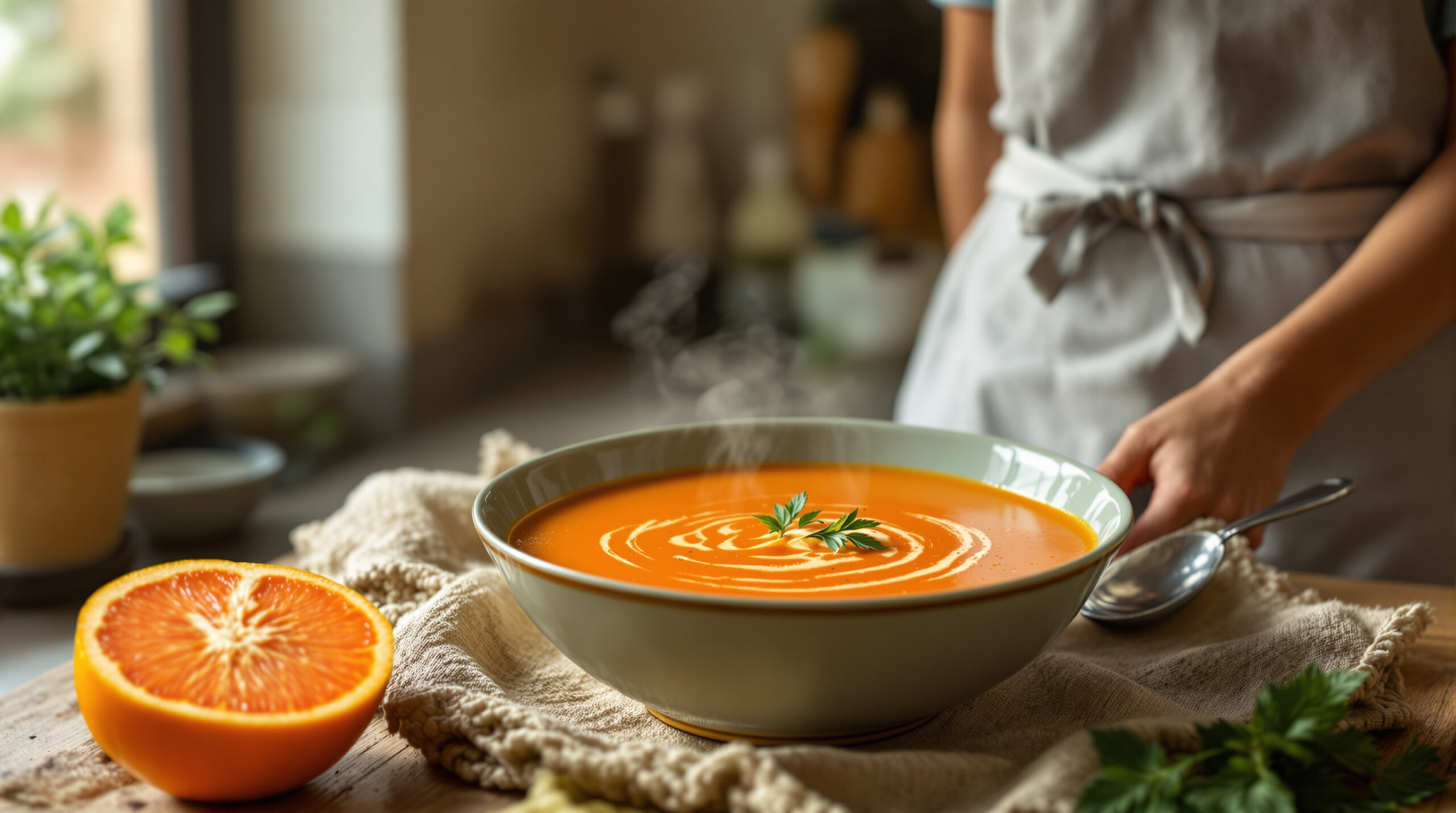 découvrez pourquoi il n'est pas toujours nécessaire d'enlever la peau du potimarron pour votre velouté et gagnez du temps en cuisine avec nos astuces simples et efficaces.