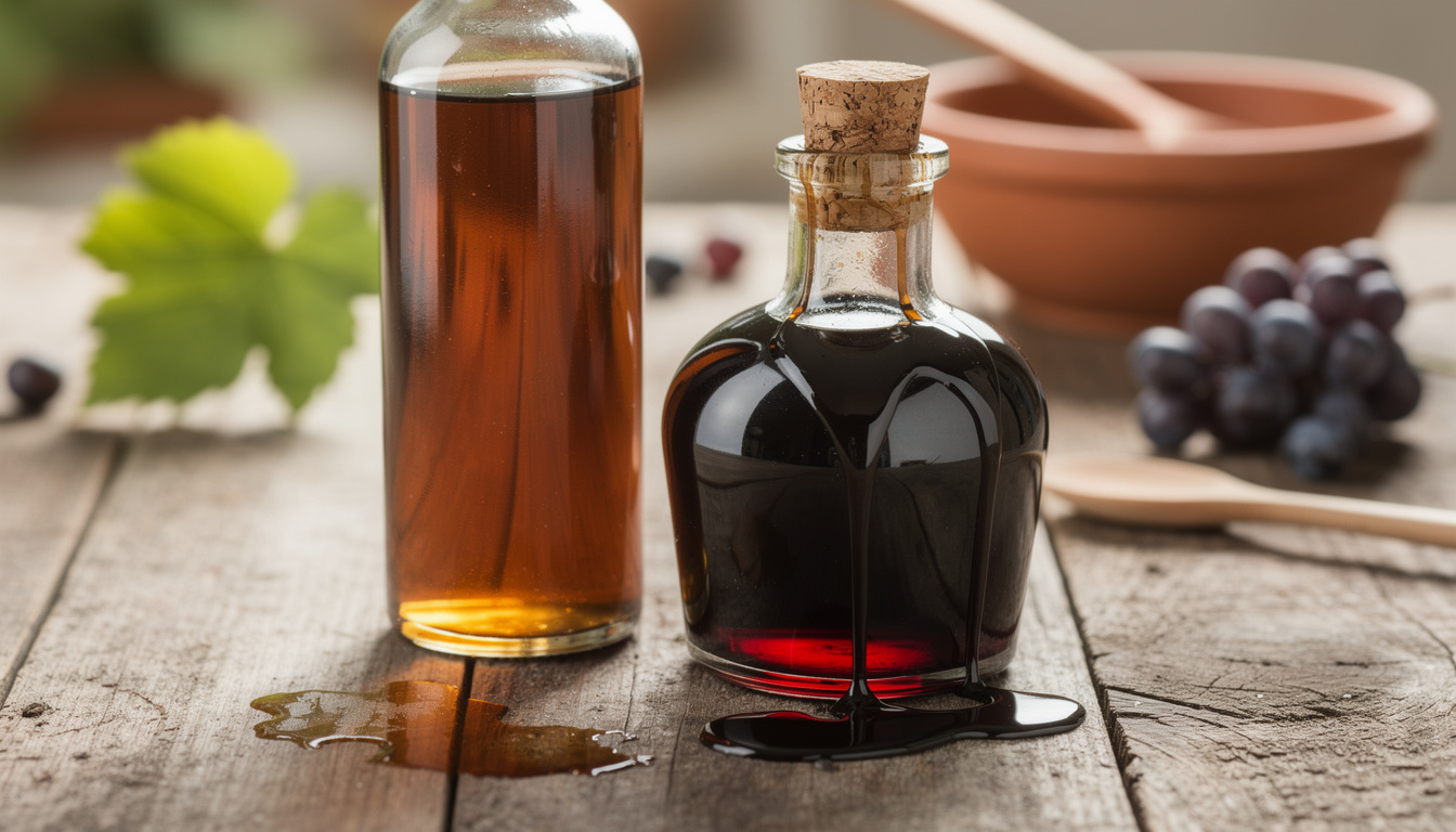 découvrez comment éviter les arnaques en choisissant un vinaigre balsamique de qualité et reconnaissez pourquoi un vinaigre trop liquide peut être un faux.