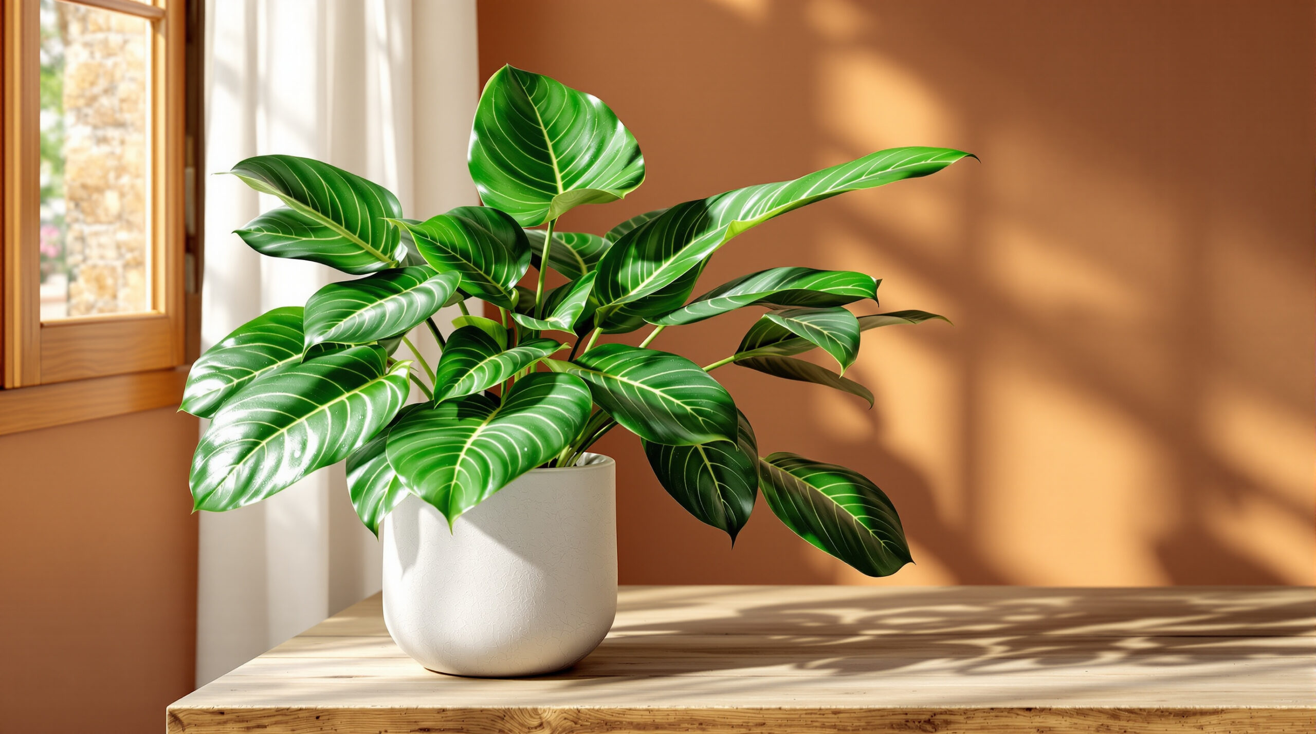 découvrez cette plante d'intérieur innovante qui purifie l'air en éliminant les polluants même sans lumière et sans besoin d'arrosage, idéale pour un intérieur sain et facile à entretenir.
