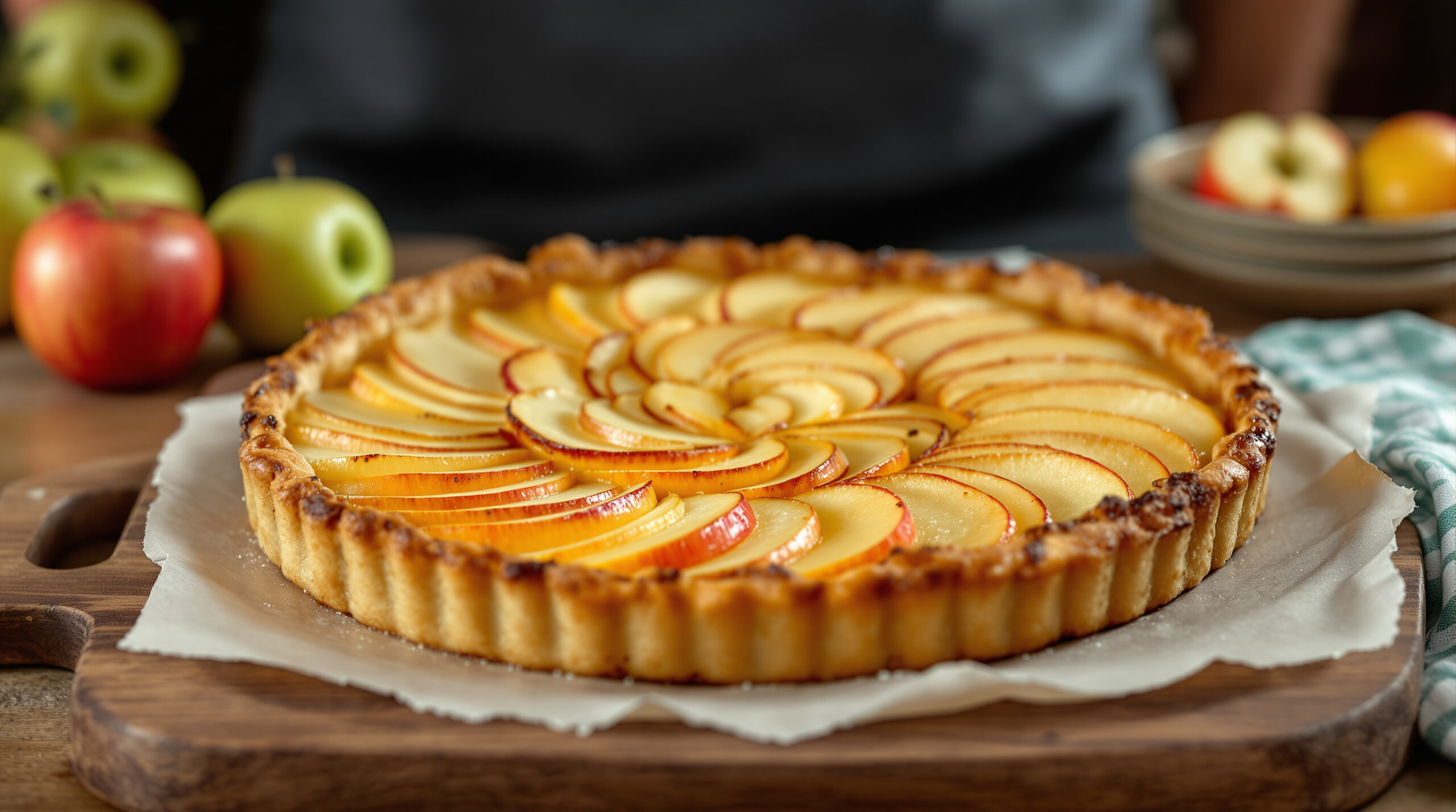 découvrez mon test de la recette secrète de tarte aux pommes de julie andrieu, une gourmandise qui révolutionne ce classique de la pâtisserie.