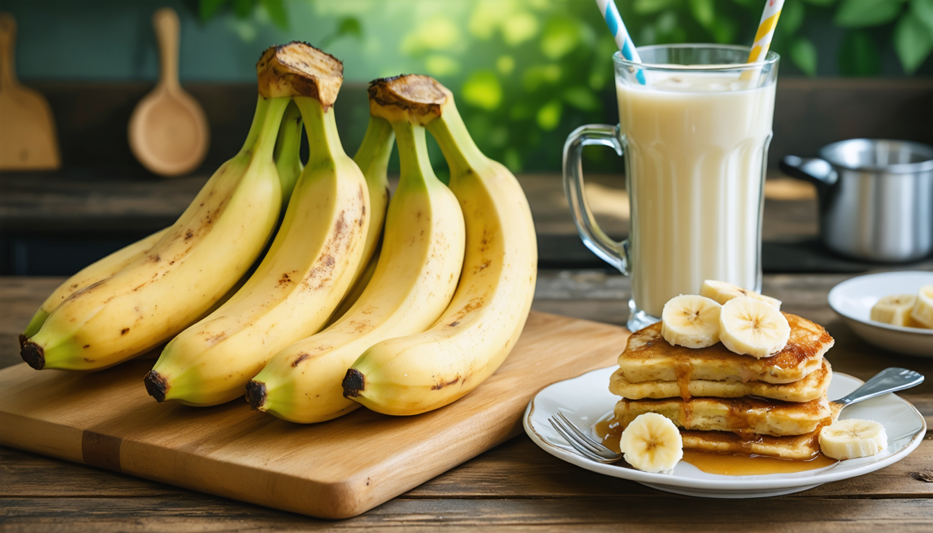 ne jetez plus vos bananes trop mûres ! découvrez une recette express simple et délicieuse qui les transforme en un dessert parfait.