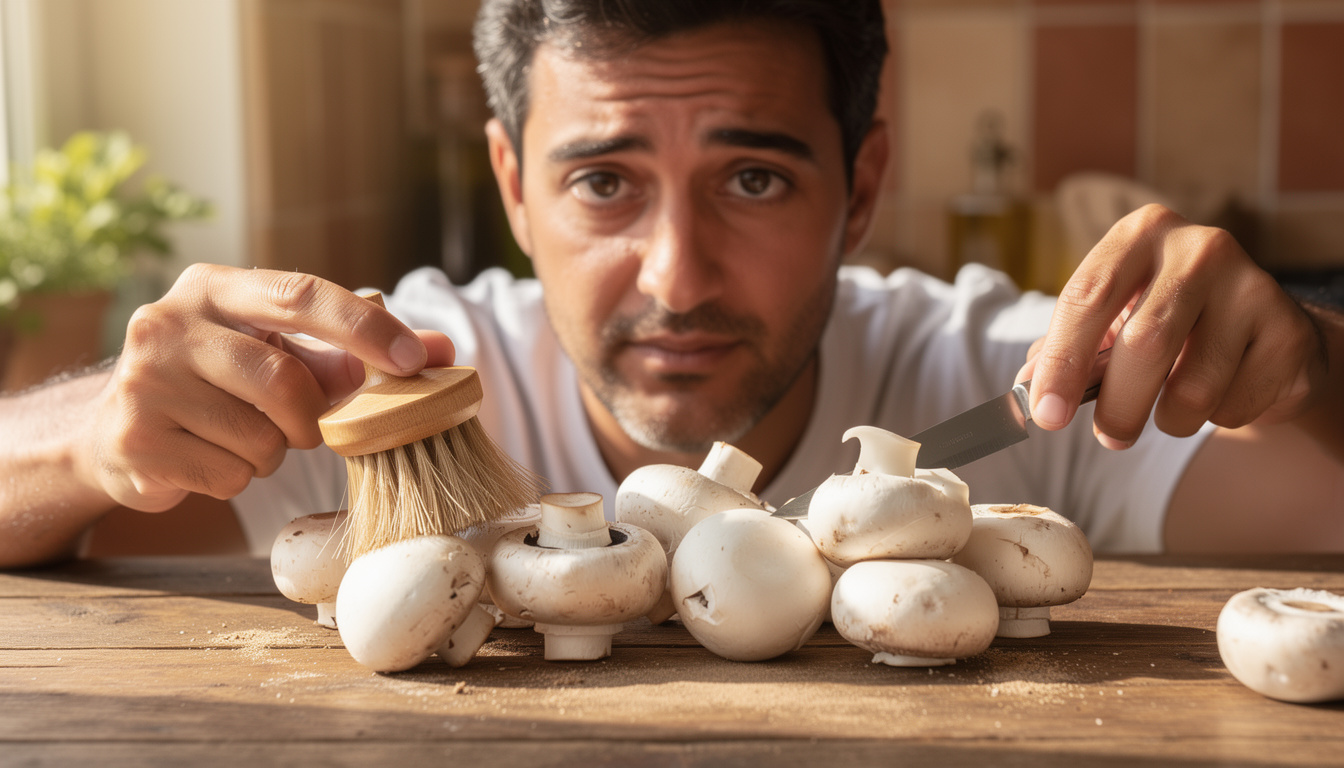 découvrez s'il faut éplucher ou simplement frotter les champignons de paris avant de les cuisiner. notre verdict pour une préparation parfaite et savoureuse.