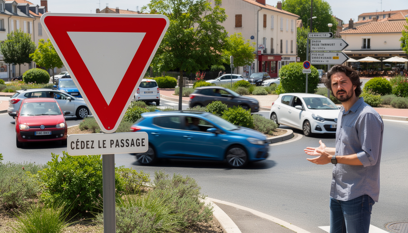 découvrez pourquoi le panneau "cédez le passage" est souvent ignoré dans les ronds-points et quelles sont les règles essentielles du code de la route à respecter pour la sécurité de tous.