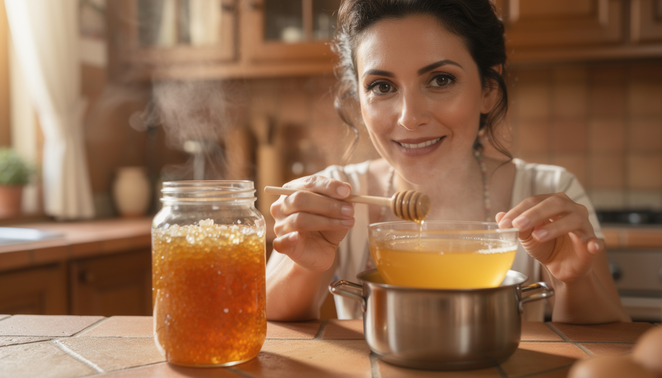 découvrez comment redonner sa consistance liquide à votre miel cristallisé en le chauffant doucement au bain-marie, sans le jeter. astuce simple et efficace pour profiter pleinement de votre miel.