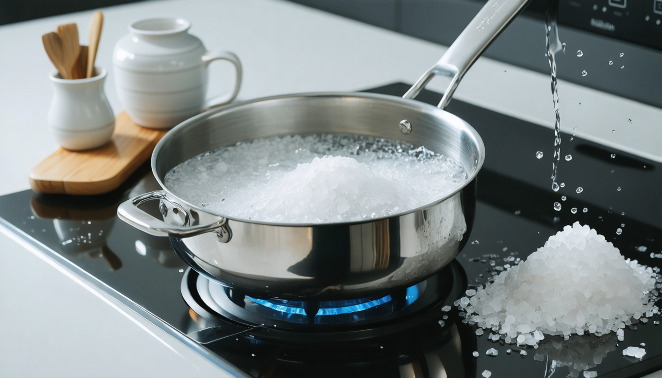 découvrez pourquoi ajouter du sel à l'eau ne la fait pas bouillir plus vite, mais en réalité, cela augmente son point d'ébullition. explications scientifiques claires et accessibles.