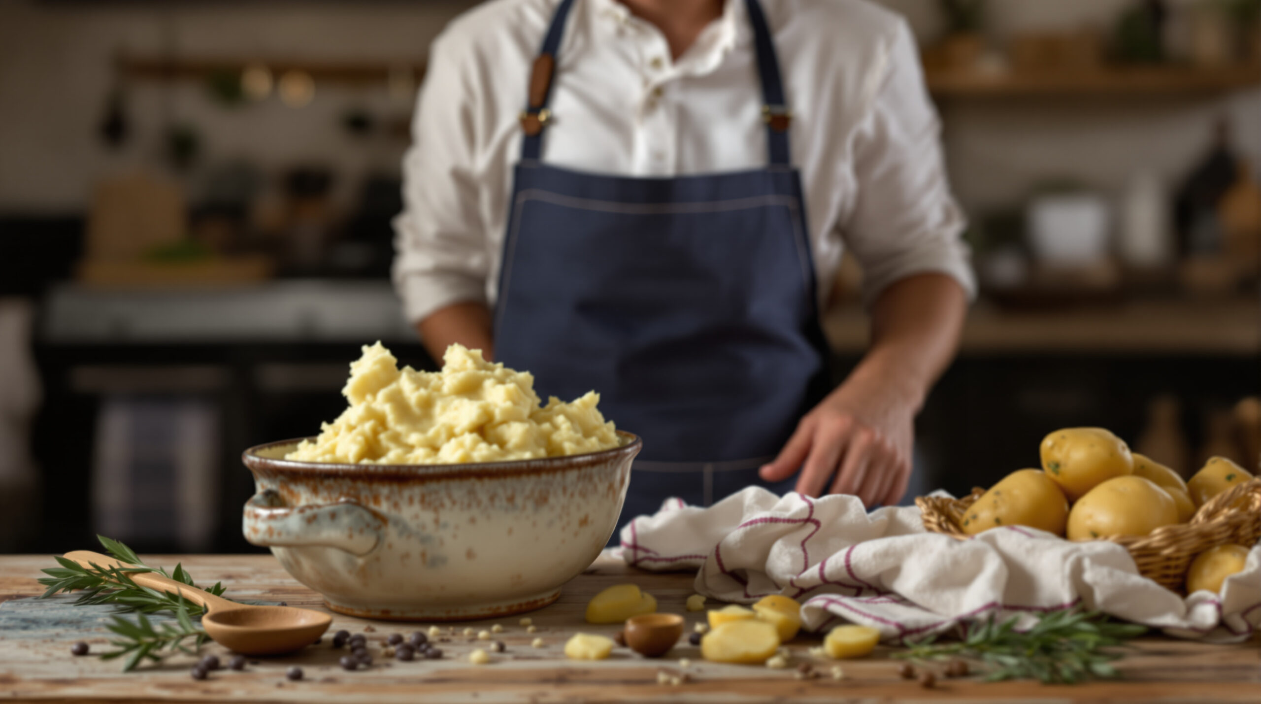 découvrez pourquoi utiliser un mixeur plongeant pour votre purée de pommes de terre peut la rendre collante et comment obtenir une texture parfaite sans danger.