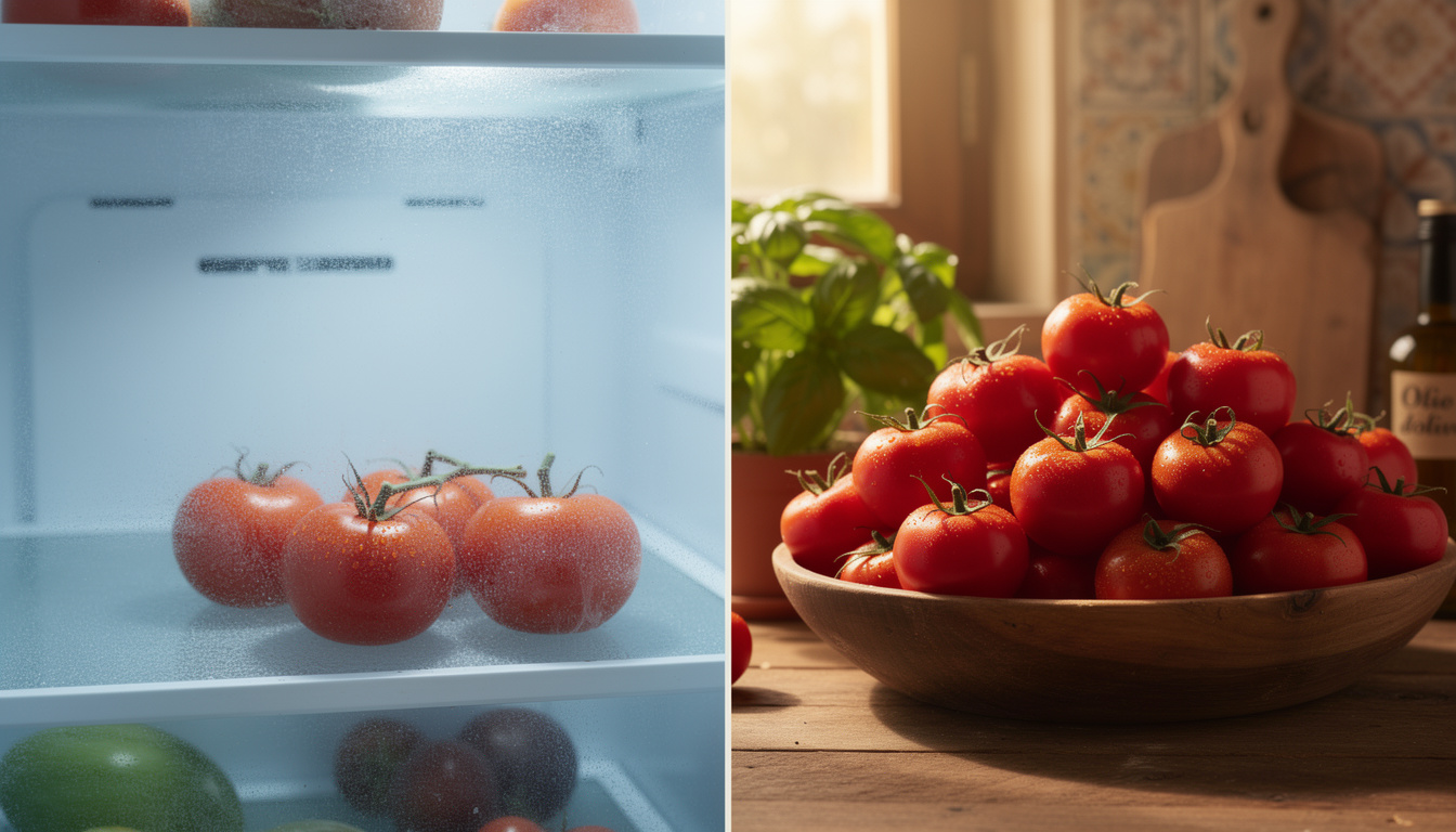 découvrez pourquoi conserver les tomates au réfrigérateur altère leur saveur et apprenez les meilleures astuces pour les stocker afin de préserver leur goût et leur fraîcheur.