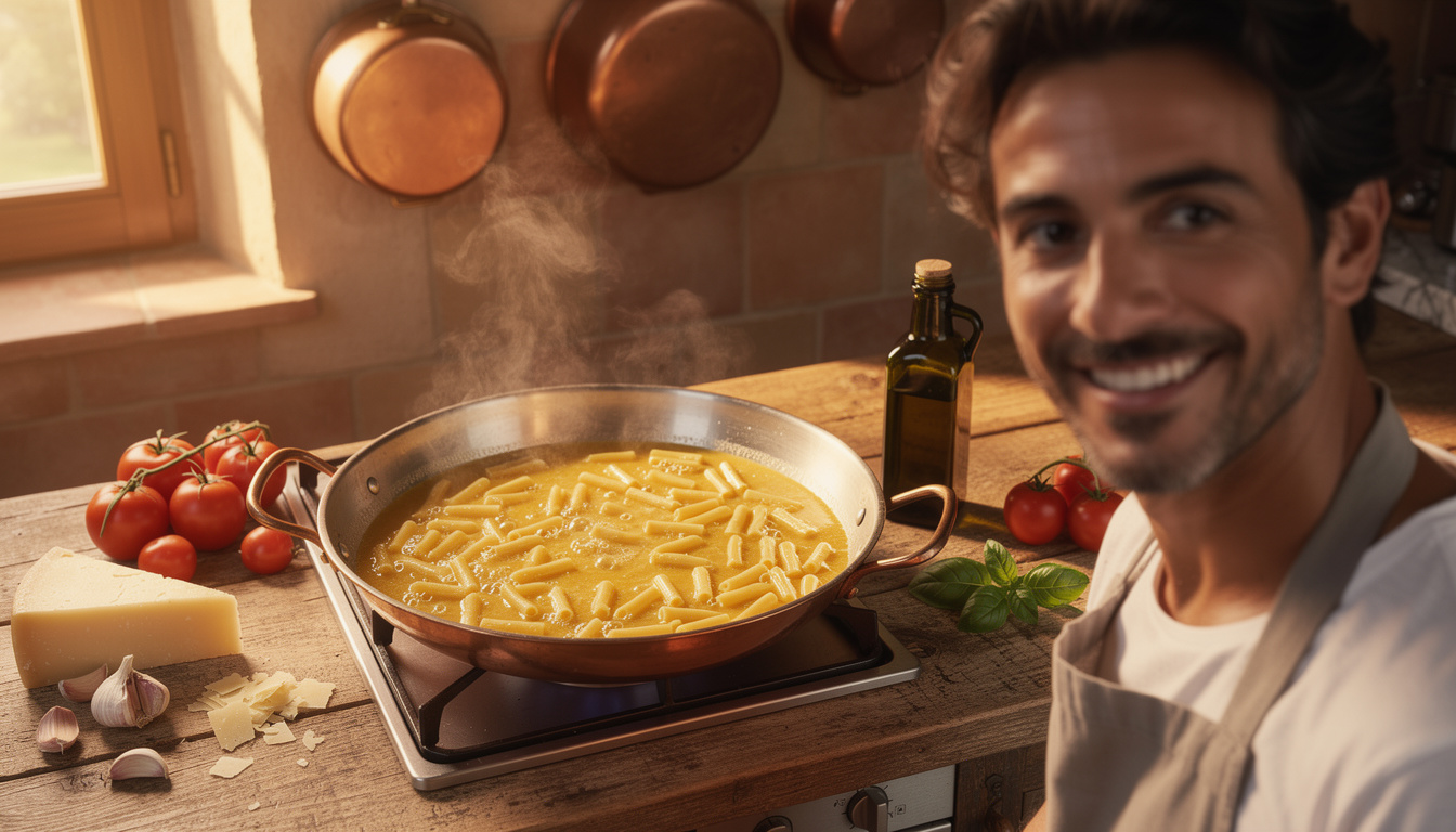 découvrez comment cuire des pâtes sans eau grâce à la méthode risotto, une technique qui concentre les saveurs pour un plat riche et gourmand.