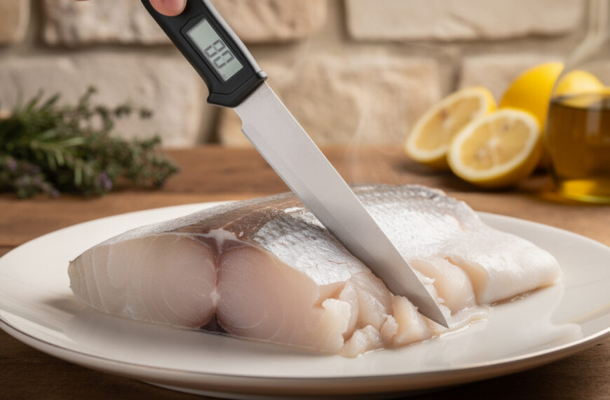 découvrez l'astuce de la température à cœur pour une cuisson parfaite du poisson, afin qu'il reste délicieusement nacré et tendre à chaque fois.