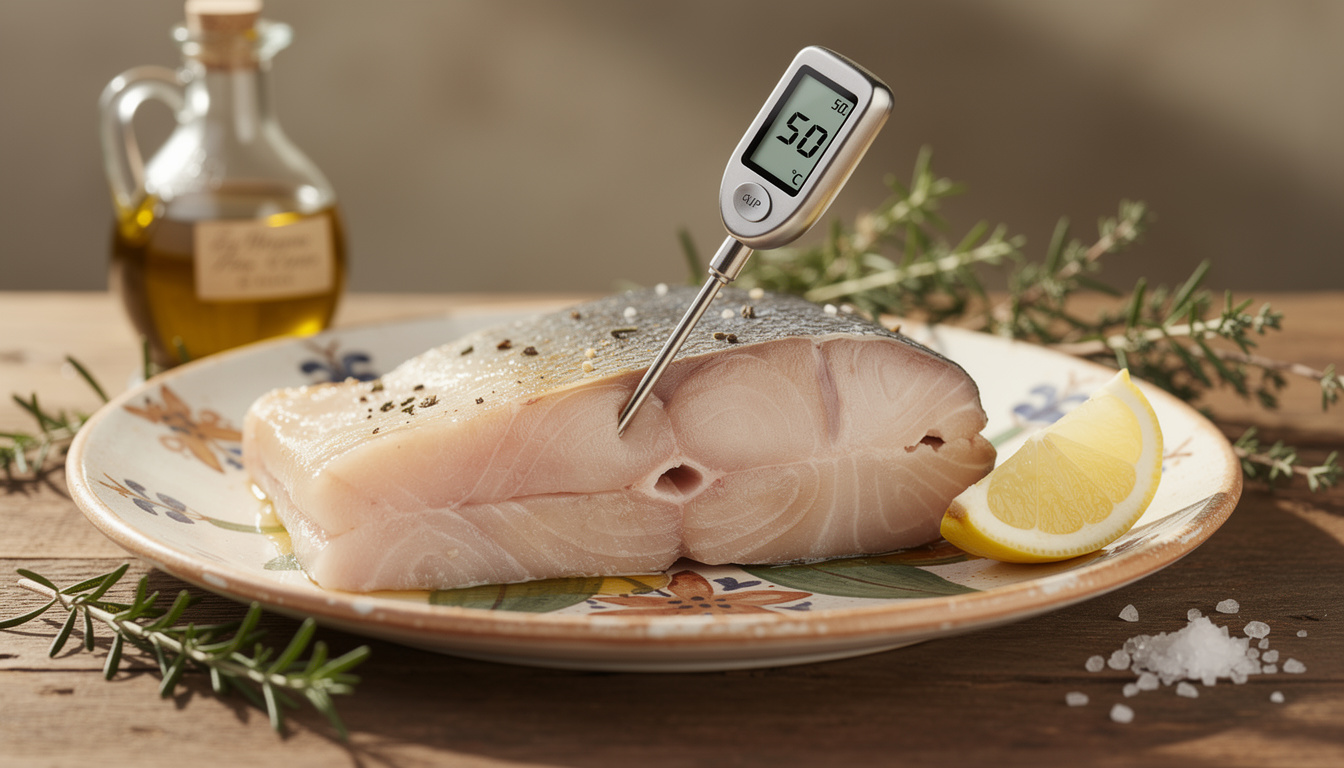 découvrez l'astuce incontournable de la cuisson à la température à cœur pour un poisson parfaitement cuit et délicieusement nacré à chaque fois.