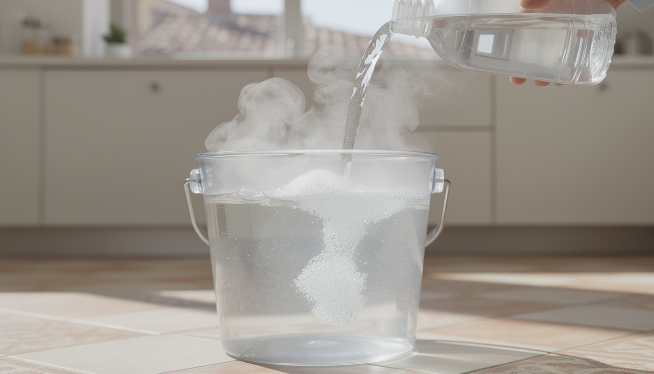 découvrez pourquoi mélanger eau de javel et eau chaude est interdit et comment cela annule l'effet désinfectant, compromettant ainsi l'efficacité du nettoyage.