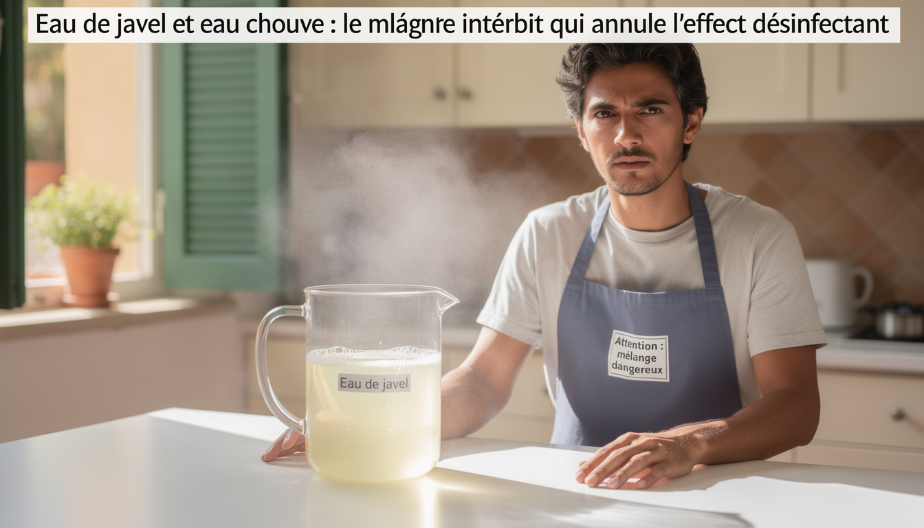 découvrez pourquoi mélanger l'eau de javel avec de l'eau chaude est interdit et comment cela annule son effet désinfectant, mettant en danger l'efficacité du nettoyage.