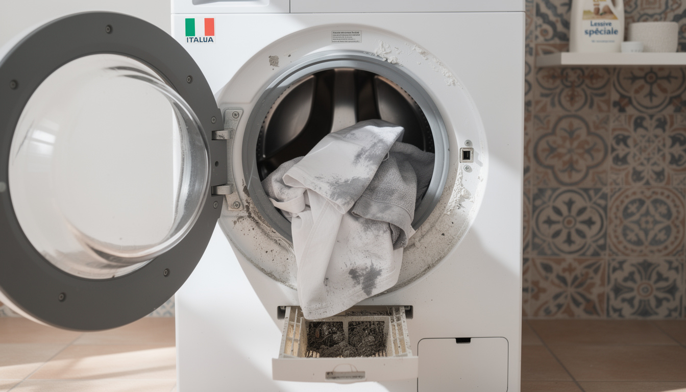 découvrez pourquoi votre linge ressort avec des traces grises après le lavage et comment résoudre ce problème pour des vêtements toujours propres et éclatants.