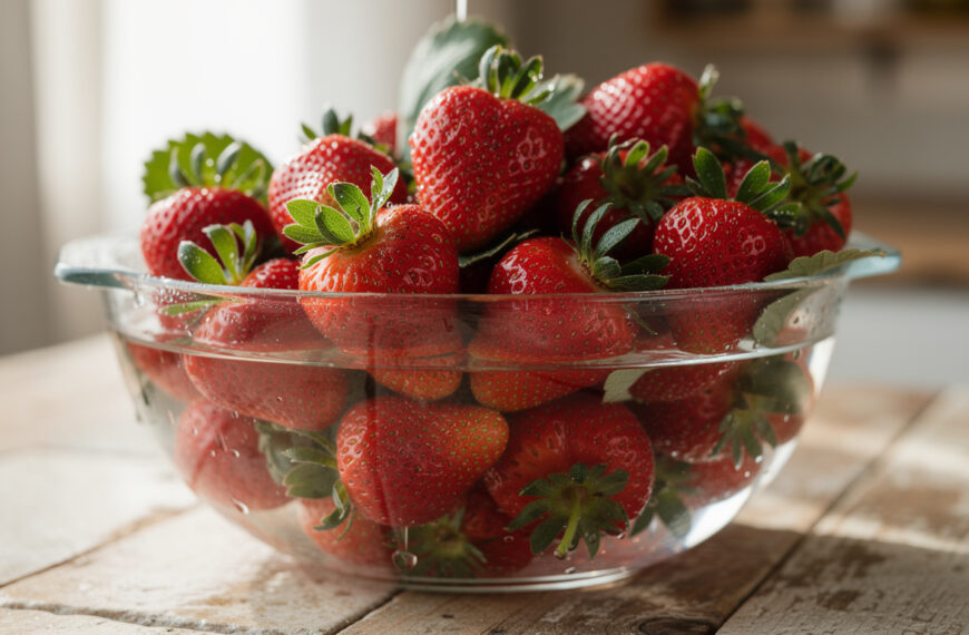 découvrez pourquoi il est important de ne jamais enlever la queue des fraises avant de les laver pour éviter qu'elles ne se gorgent d'eau et conservent toute leur saveur.