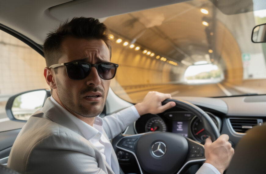 découvrez si le port de lunettes de soleil au volant dans les tunnels est autorisé selon le code de la route et les règles de sécurité à suivre.