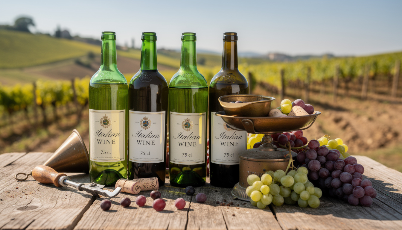 découvrez pourquoi les bouteilles de vin font traditionnellement 75 cl et non 1 litre, à travers une explication historique détaillée.